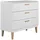 petits-meubles Kommode Kubi 100 x 90 cm Weiß