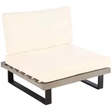 MCW Lounge-Sessel H54 Grau Polster