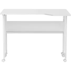 Maclean Brackets Schreibtisch Klappbar Weiß