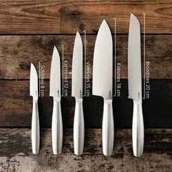 BOSKA Küchenmesser set Copenhagen 5-teilig- Kochmesser Messerset Scharfes Küchenmesser Scharfe Edelstahl Messer
