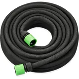 Relaxdays Tropfschlauch 10 m schwarz