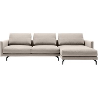 hülsta sofa Ecksofa hs.414 beige|grau 280 cm x 91 cm x 172 cm