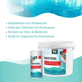 Bayzid Chlorgranulat für Pools 5 kg