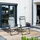 Outsunny Klappstuhl 62 x 70 x 109 cm grau 2 St.
