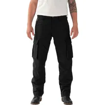Rokker Black Jack Cargo, Textilhose unisex - Schwarz - W28/L34