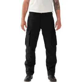 Rokker Black Jack Cargo, Textilhose unisex - Schwarz - W28/L34