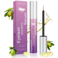 Wimpernserum Ohne Hormone,Wimpernwachstumsserum,Lash Serum Natürlicher Wimpernverstärker für längere,dichtere Wimpern – Pflegende und feuchtigkeitsspendende Formel zur Reparatur beschädigter Wimpern