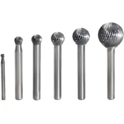 KS Tools HM Kugel-Frässtift Form D, 8mm