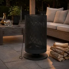 BBQ Collection Feuertonne Ø 72,5 cm Schwarz