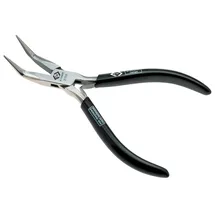 C.K Tools C.K T3769 Elektronik- u. Feinmechanik Spitzzange 45° gebogen 145 mm
