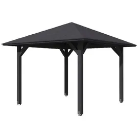 SKANHOLZ Cannes 1 3,74 x 3,74 m Schiefergrau