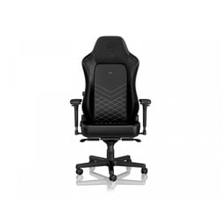 noblechairs HERO PU-Leather - Schwarz / Platinweiß