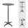 Trutzholm Stehtisch 2in1 Bistrotisch höhenverstellbar klappbar 70/115 cm Ø 60 cm