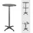 Trutzholm Stehtisch 2in1 Bistrotisch höhenverstellbar klappbar 70/115 cm Ø 60 cm