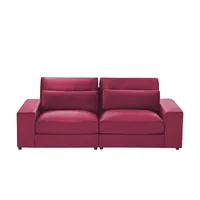 Sofa.de Big Sofa Branna ¦ rot ¦ Maße (cm): B: 232 H: 88 T: 120