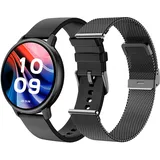 SPC Smartee Duo Classic BT 44,5 mm Metallgehäuse schwarz Metallarmband schwarz One Size