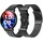 SPC Smartee Duo Classic BT 44,5 mm Metallgehäuse schwarz Metallarmband schwarz One Size