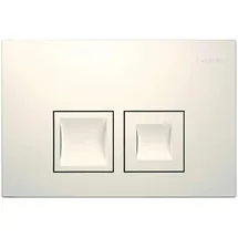 Geberit Delta35 Betätigungsplatte 2-Mengen-Spülung weiß