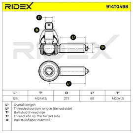 FEBI BILSTEIN Spurstangenkopf ProKit