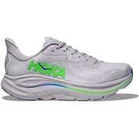 HOKA Clifton 10 Herren Ash Grey/Neon Green 43 1/3