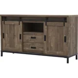 omg design Sideboard 150 x 85 x 45 cm Braun