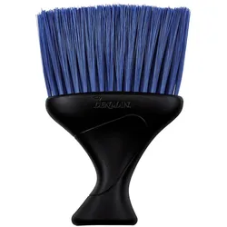 Denman D78 Nackenwedel schwarz mit blauen Borsten