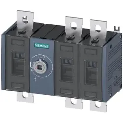 Siemens 3KD44300PE200 Lasttrennschalter 500A, Baugr. 3, 3-polig Frontantrieb mittig Grundgerät