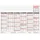Glocken Tafelkalender A4 2027 weiß