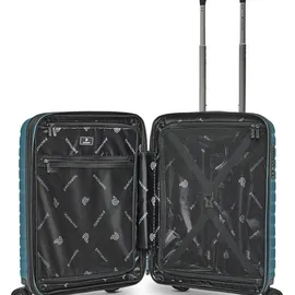 pactastic Collection 04 Cabin Trolley 4-Rollen 55 cm / 40 l blau/metallic blaugrau