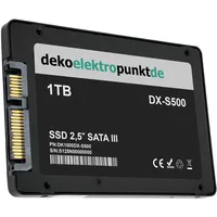 dekoelektropunktde 1TB SSD Festplatte kompatibel mit Toshiba Mini NB205-N210 NB255-N246 NB205-N325BN NB305-033