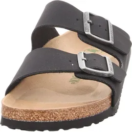 Birkenstock Arizona Vegan Birko-Flor Nubuk schmal schwarz 38