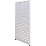 Proregal Lamellenwand für Pergola 1 Stück 0,90 x 2,20 m Weiß