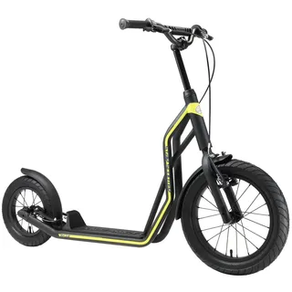 tretroller-laden Cityroller 16 Zoll Schwarz