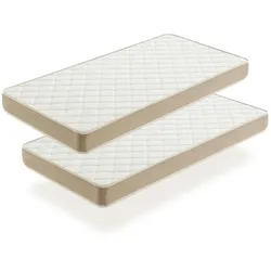 2er-Pack Jugend-Matratzen  - 90X140 - Moonia