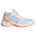 adidas Crazyflight 6 Mid grau/weiss/orange Damen