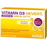 Hevert-Arzneimittel Vitamin D3 Hevert 2000 IE Immun Aktiv Kapseln