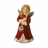 GOEBEL Engelfigur Liebevoller Gruß 15,5 cm Bordeaux