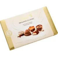 Lindt Pralinen Pralinés Classic12 Stück, Classic, 7 verschiedene Sorten, mit Alkohol, 125 g
