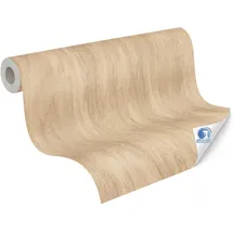 Livingwalls Vliestapete Holz 10 m x 0,32 m 10,05 m2 Braun/Bronze