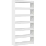 vidaXL Bücherregal 100 x 30 x 180 cm Weiß