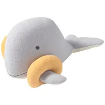 nordic coast company Kuscheltier, Grau, Textil, 33x33 cm, Spielzeug, Kuscheltiere