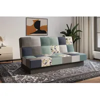 e-meubles - Sofa mit Schlaffunktion und Bettkasten Couch für Wohnzimmer, Polstersofa Wohnlandschaft mit Bettfunktion, Sofagarnitur - Schlafsofa