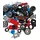 LEGO City 15 Achsen mit Rädern 45 Teile