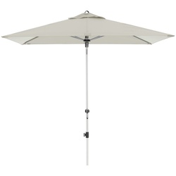 DOPPLER Sonnenschirm »Auto Tilt«, quadratisch, abknickbar, Sonnenschutzfaktor: 80+ - beige