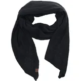 Antonio Damen Strick Schal Bouclé Black