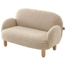 58 aufm Kessel Kindersofa Keila 53 x 52 x 89 cm Kunststoff beige