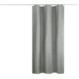 MAGICSHE Duschvorhang Duschvorhang mit 12 Haken, Anti Schimmel, Wasserdicht, Textil Waschbar Breite 240 cm grau 240 cm x 200 cm