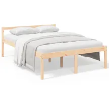 vidaXL Seniorenbett 120x200 cm Massivholz Kiefer