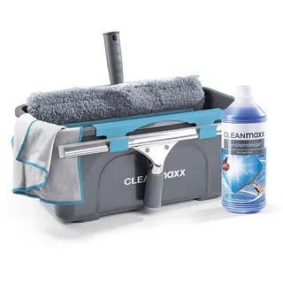 Clean Maxx CLEANmaxx Fensterreiniger-Set 7-TLG. inkl. Eimer Wischer Abzieher