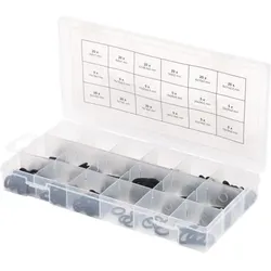 Sortiment O-Ringe, innen ø3-22mm, 225-teilig